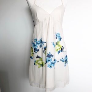 Johnny Martin Floral Racerback Dress Sz 9